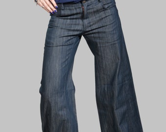 1990 soda Bell bottomed jeans