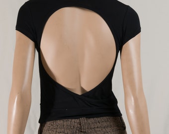 Halter blouse turtleneck