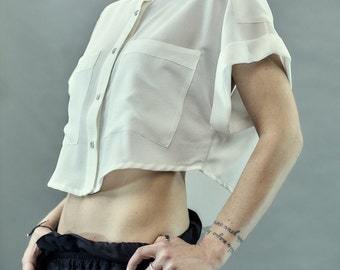 Osaka mao crop shirt