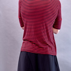 cloudcity stripped tshirt with midi sleives image 3