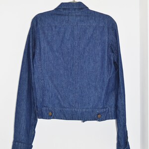 denim perfecto jacket image 4