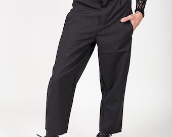 crop baggy wxy8 trousers