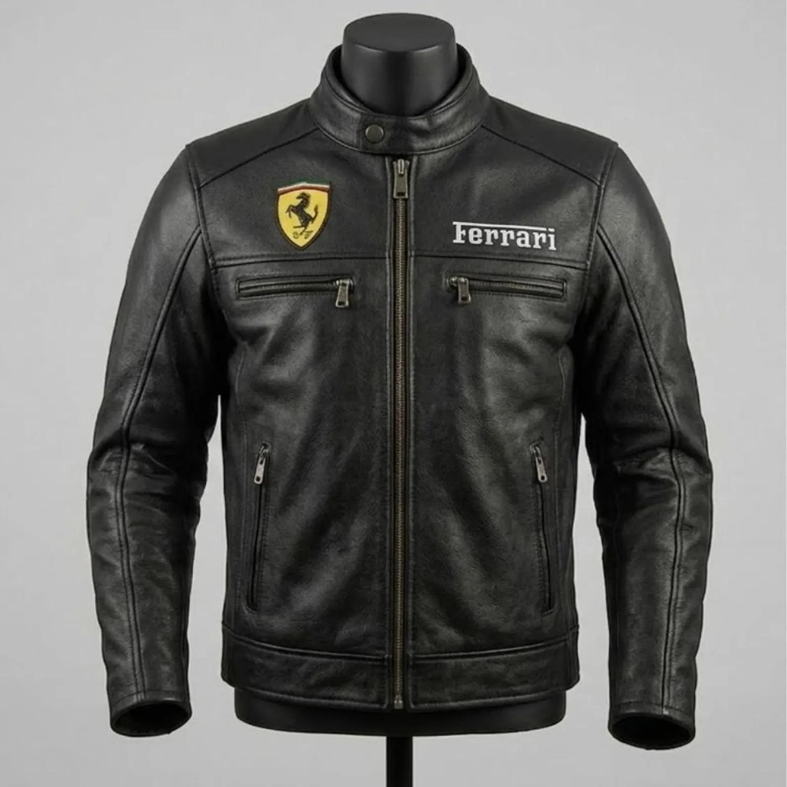 Ferrari jacket leather - Etsy 日本