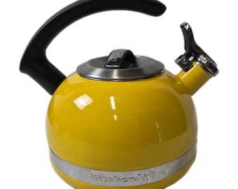 RESERVED for L ----- Picquot Ware K3 Kettle, Mid Century Modernist