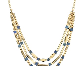Egyptian necklace, bracelet and earrings jewellery set