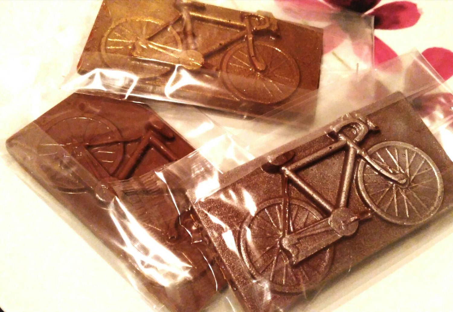 Chocolate Bicycle Bars X 2 Pieces Etsy UK