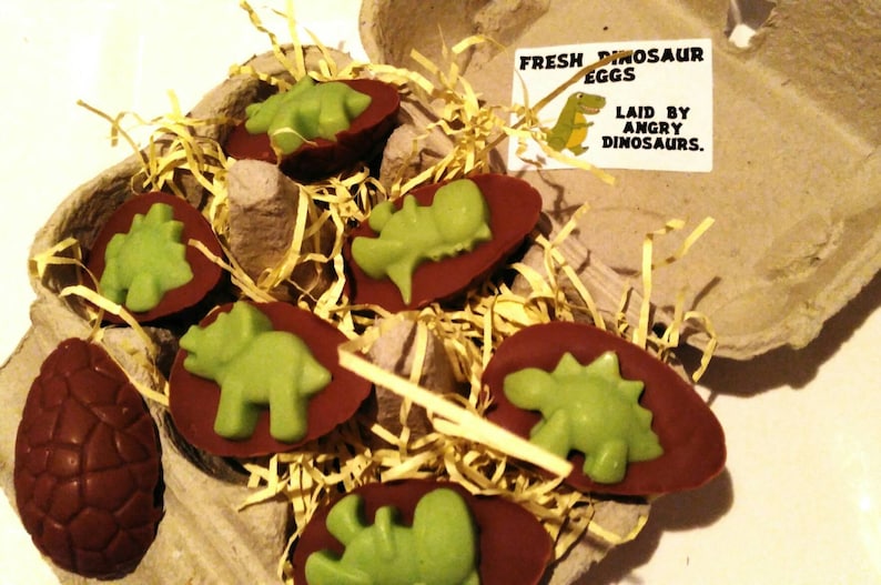 Chocolate dinosaur eggs image 1