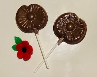 Chocolate Poppy Flower