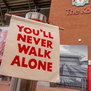 You'll Never Walk Alone Handmade Wall Banner | Pennant Flag