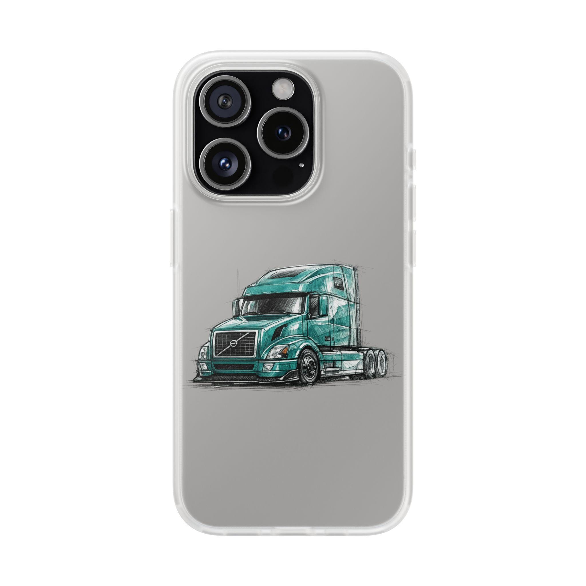 Truck Semi Phone Case - Etsy