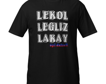T-shirt Unisexe à Manches Courtes