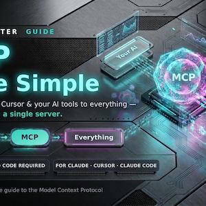 MCP Made Simple: Anslut AI-verktyg, PDF-guide utan kod