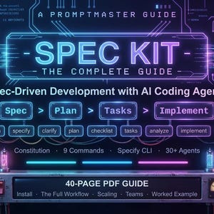 Spec-Driven Development Guide: AI Coding Agents Workflow (40-Page PDF)