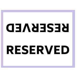 RESERVED Table Signs, Legal, PDF