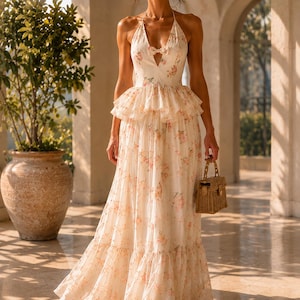 Cream Wedding Guest Dress - Etsy Cream Wedding Guest Dress - Etsy