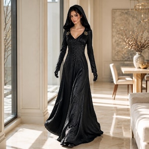 Black Fantasy Dress