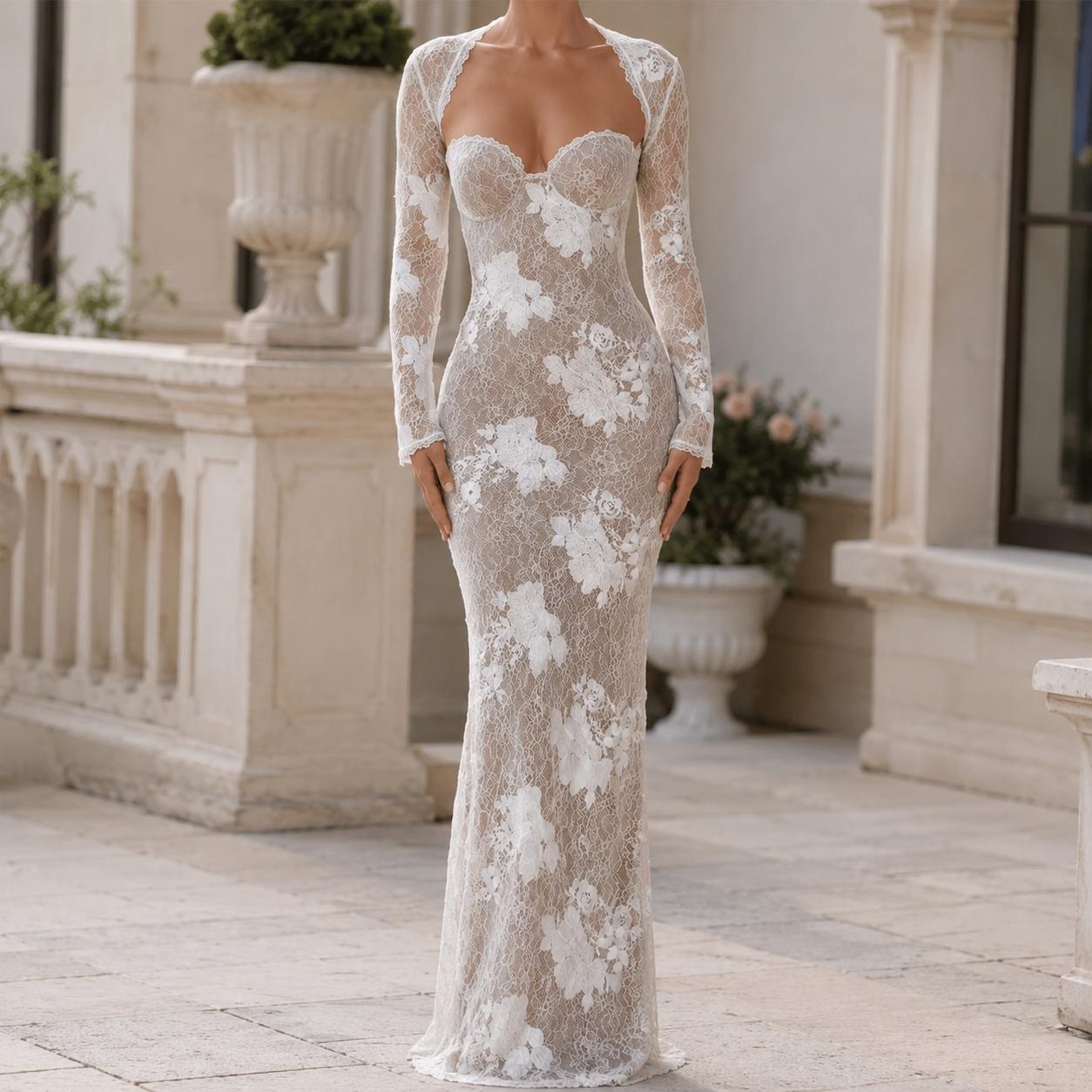 best low cut dresses Dress Plunging Neckline – Urban House Fashion Buy FUGA Sunflower Dress Beaded Cutout Prom Dress online dresses for sale Fit:Regular