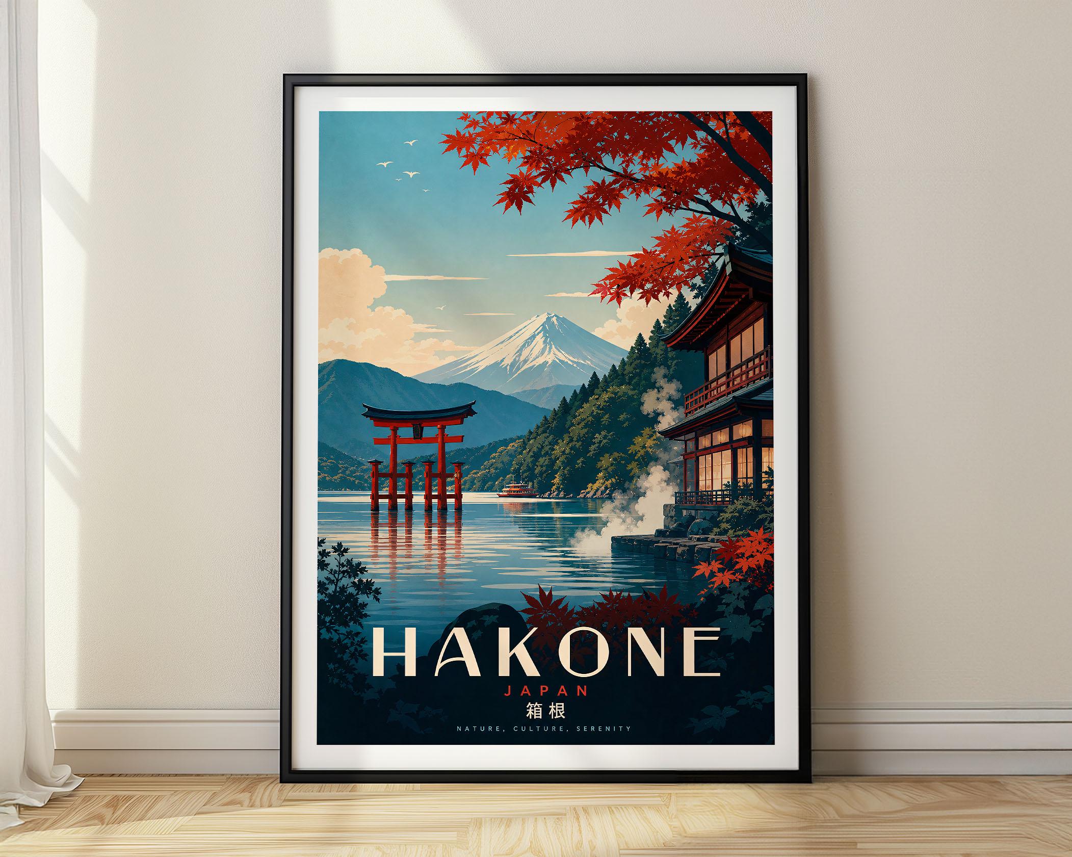 Hakone Print - Etsy