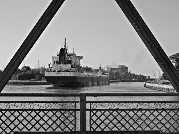 Port Colborne Photos Nautical Industrial Loft Art Welland Etsy