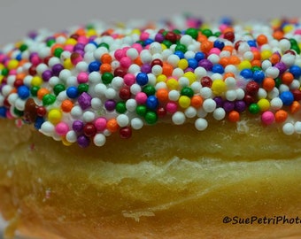 Donut Photo, Food Photography, Food Porn, Donut, Still Life, Still Life Photography, Photographic Art, Free Shipping, Color Photos, Photos