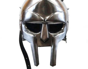 Maximus Gladiator Helmet – Handcrafted Steel Roman Armor Replica