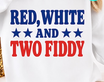 Red White and Two Fiddy PNG: Funny Patriotic Usa Freedom Design 4th of July PNG Angler Usa Celebration 250th Clipart (Digital Download)