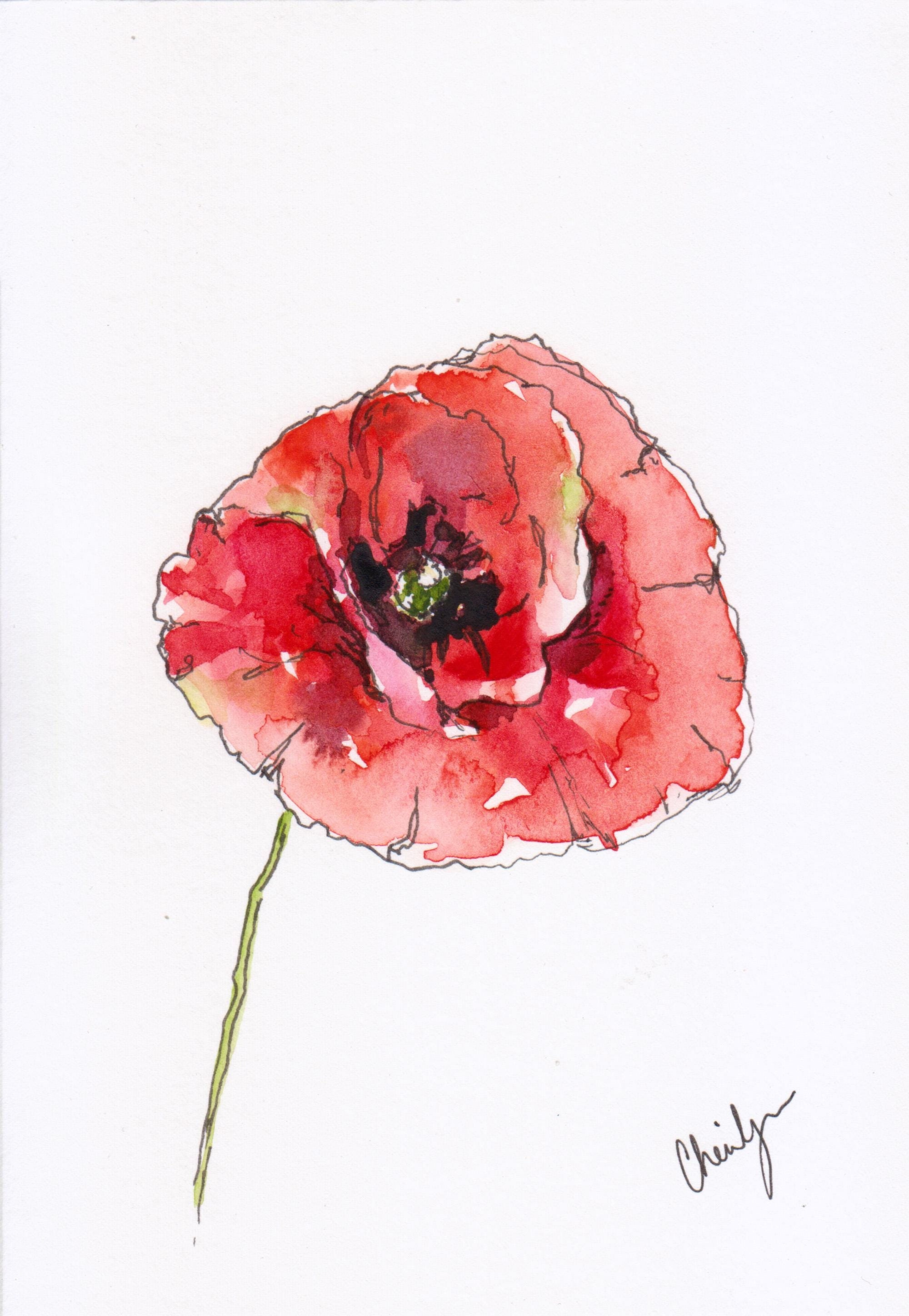 Ruby Slippers Yellow Brick Road Red Poppies Field by Irina