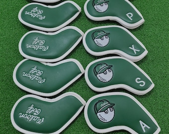 Malbon Golf Bügeleisen Schlagdeckel Magnetisch 4-9,P,X,A,S 6 Farben