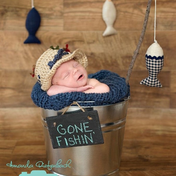 Little Boy Fishing Hat