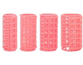 12pcs Heatless Hair Curlers Set | Snap Hair Rollers for No Heat Styling | Reusable Curling Rods for Volume | Hair Styling Tools Kit