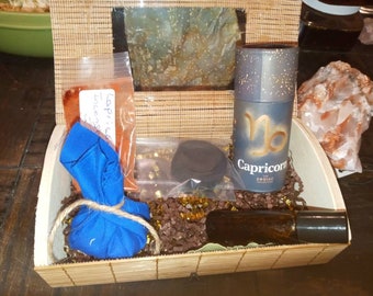 Capricorn Zodiac set.