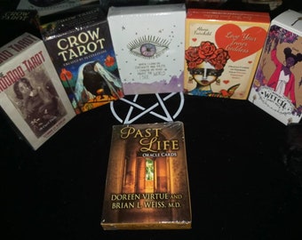 Witch Tarot|78 pieces divination deck. Perfect for beginners. Please read the description.