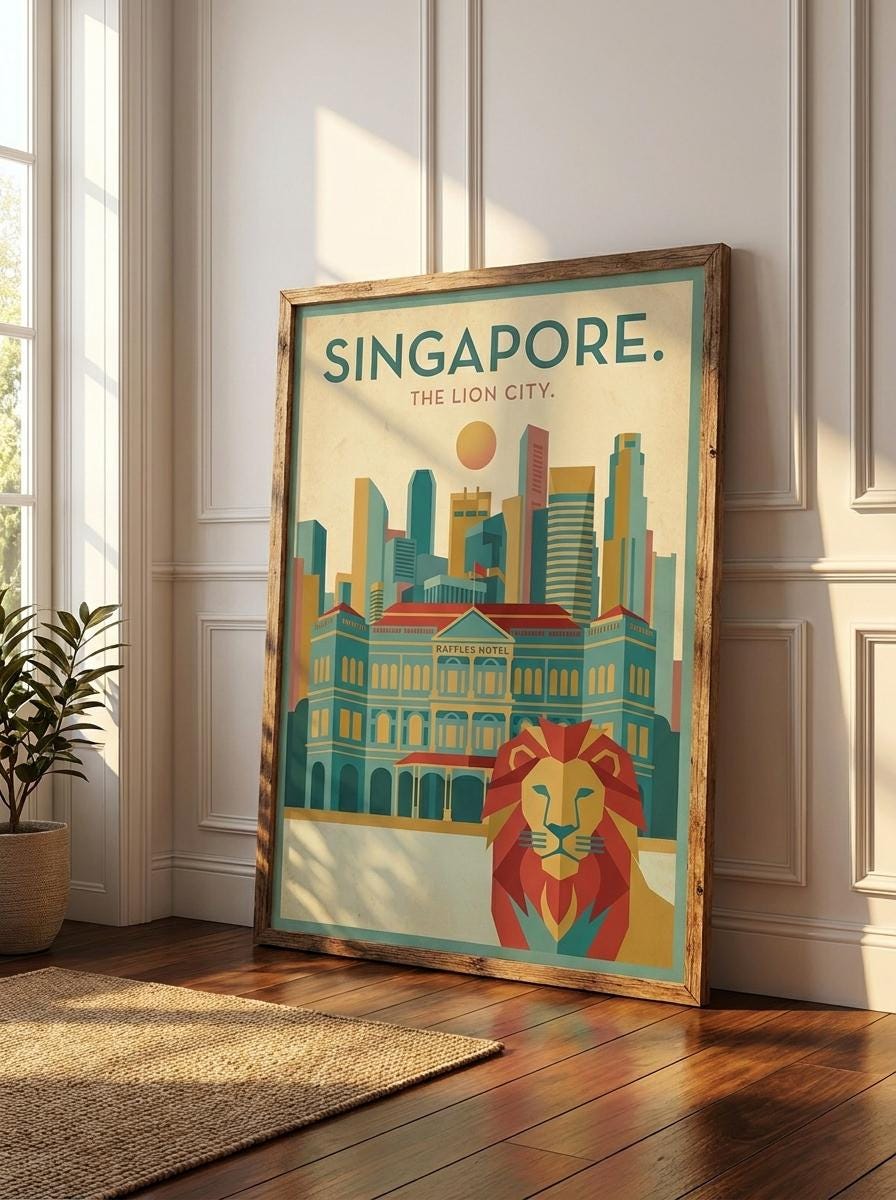 Raffles hotel - Etsy 日本