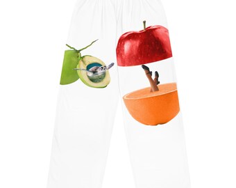 Pantalon large unisexe imprimé