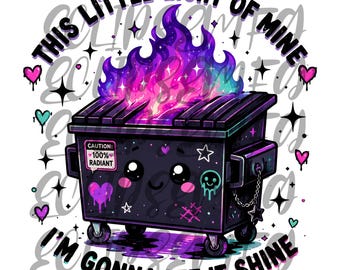 This Little Light of Mine Dumpster Fire, png