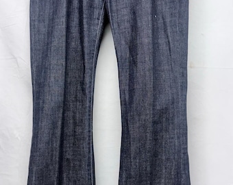 Women's paperdenim&cloth Barbie Boot Cut Jeans Size 2 Blue Pink