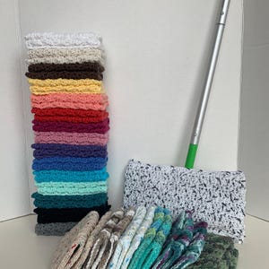 100% Cotton Textured Swiffer Covers, Eco-friendly