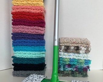 100% Cotton Textured Swiffer Covers, Eco-friendly