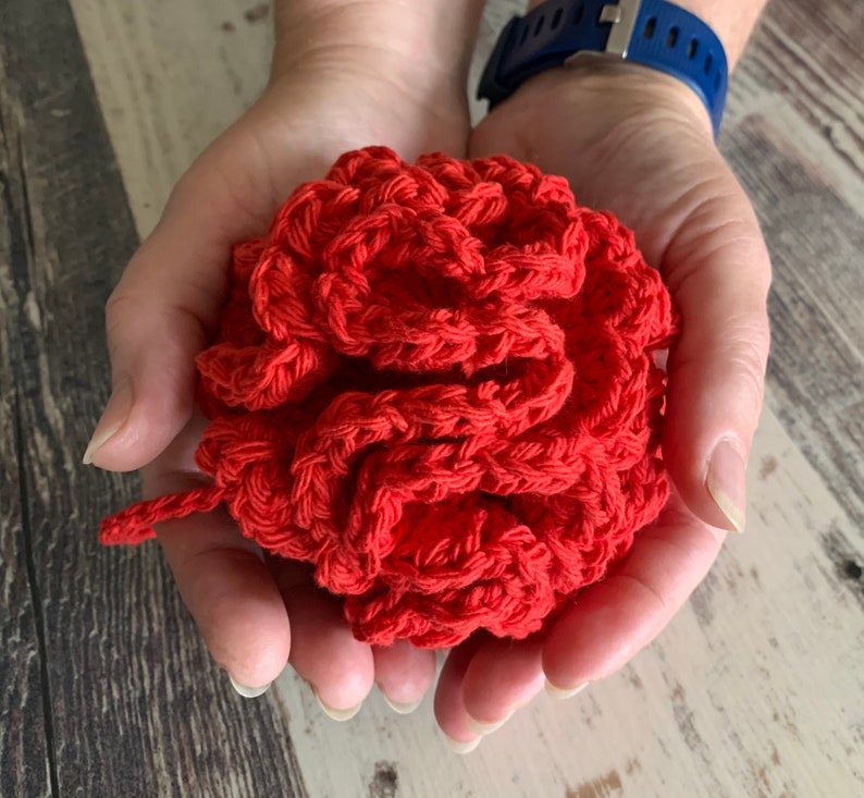 HandcraftsNHemstitch Bath Poufs - Thumbnail 4