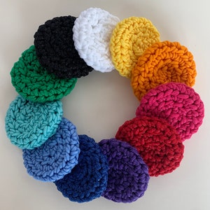 Dish Sponge, Scrubber, Eco-Friendly, Hand Crocheted