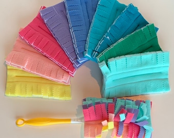 Swiffer Style Duster Covers, Reusable, Washable, Zero Waste, 5 Layers