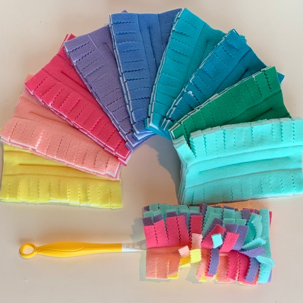 Swiffer Style Duster Covers, Reusable, Washable, Zero Waste, 5 Layers