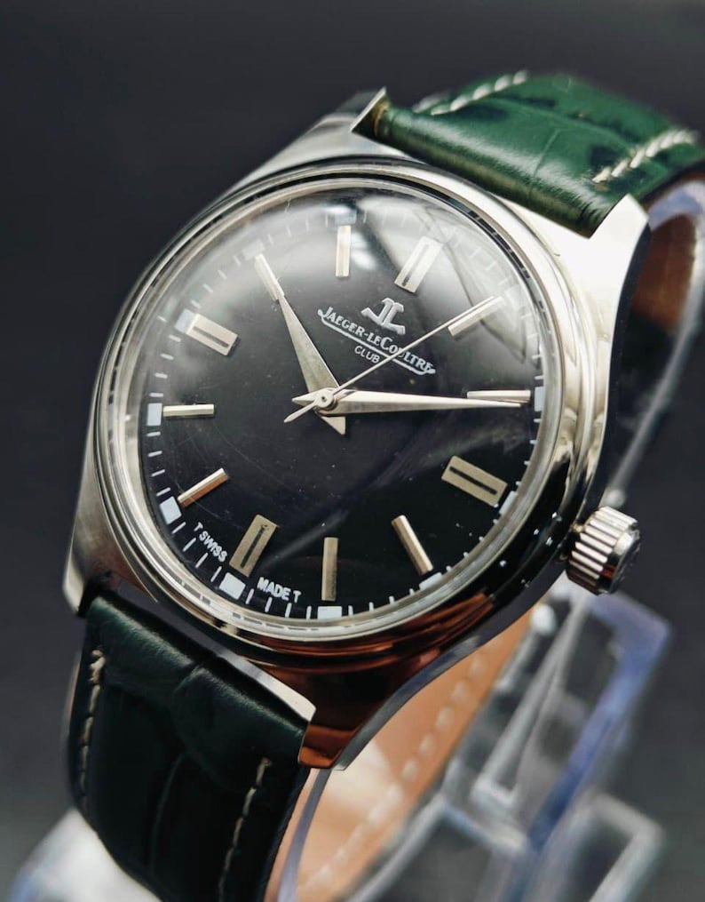 Vintage Jaeger Lecoultre Club Herrenuhr Limited Handgemachtes Mechanisches Uhrwerk Swiss Made, JLC Bild 20