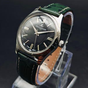 Vintage Jaeger Lecoultre Club Herrenuhr Limited Handgemachtes Mechanisches Uhrwerk Swiss Made, JLC Bild 3