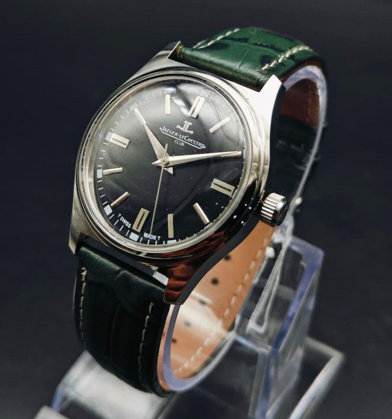 Vintage Jaeger Lecoultre Club Herrenuhr Limited Handgemachtes Mechanisches Uhrwerk Swiss Made, JLC Bild 3