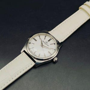 Vintage Jaeger Lecoultre Club herrklocka med begränsat manuellt mekaniskt urverk, schweizisk tillverkning, JLC bild 19