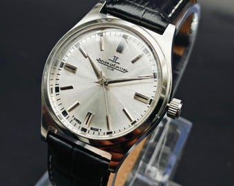Vintage Jaeger-Lecoultre Club Watch: Restored Swiss Manual Winding, Mechanical Movement, Unisex JLC