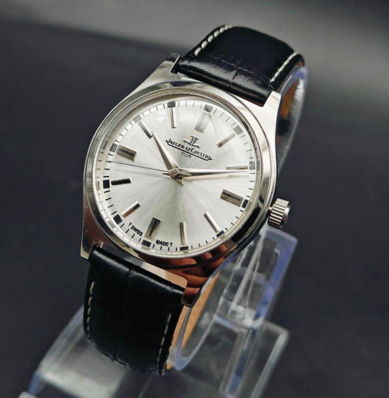 Vintage Jaeger-Lecoultre Club Watch: Restored Swiss Manual Winding, Mechanical Movement, Unisex JLC image 12