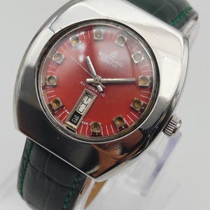 Movimiento mecánico automático Breitling Limited Vintage, fabricado en Suiza.