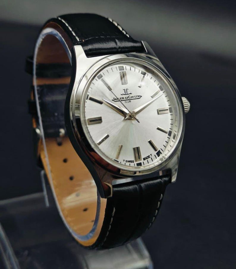 Vintage Jaeger-Lecoultre Club Watch: Restored Swiss Manual Winding, Mechanical Movement, Unisex JLC image 13